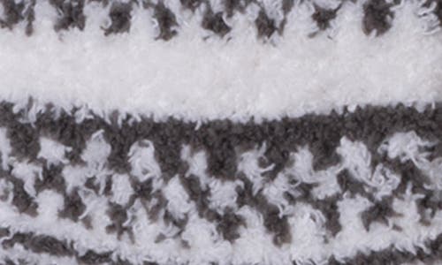 Barefoot Dreams Cozychic™ Checkered Striped Socks In Neutral