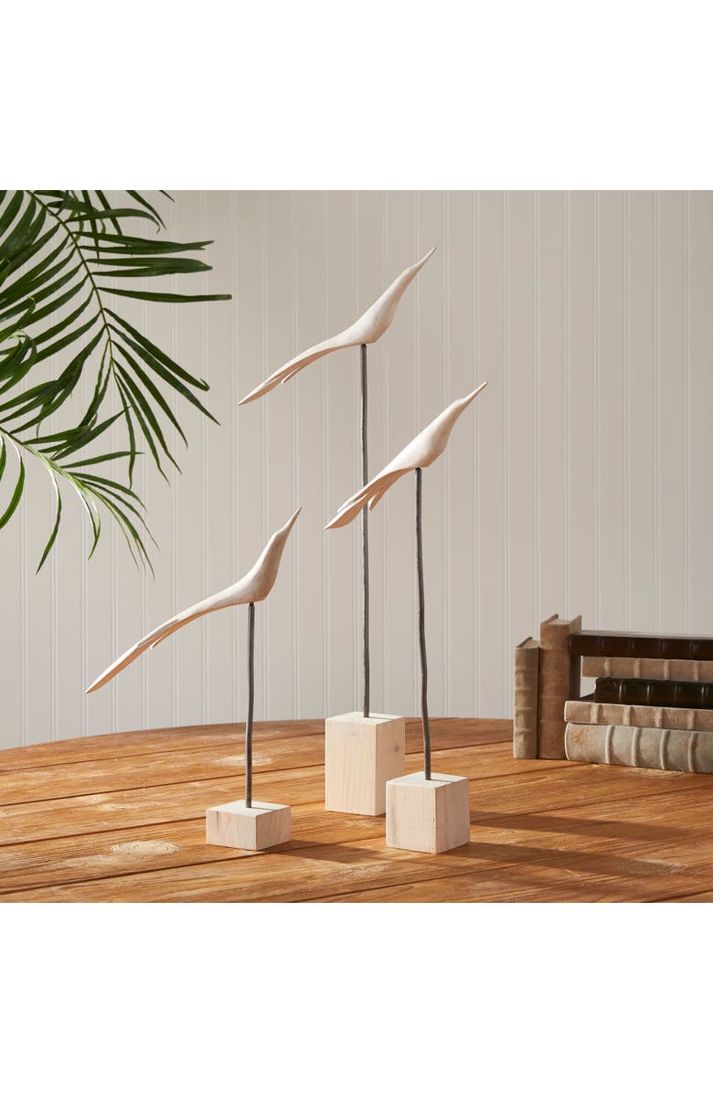 Napa Home & Garden The Flock, Set Of 3, Alternate, color, White