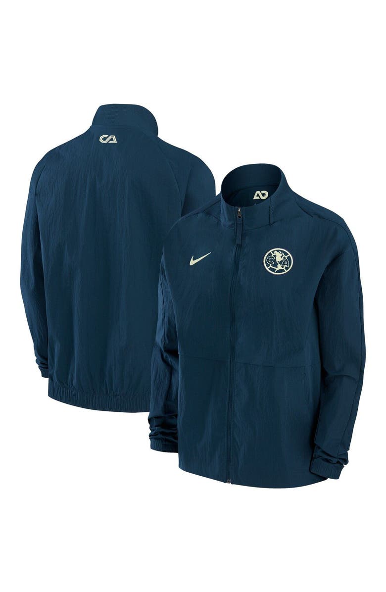 Nike Women's Nike Navy Club America Anthem Full-Zip Jacket, Main, color, 