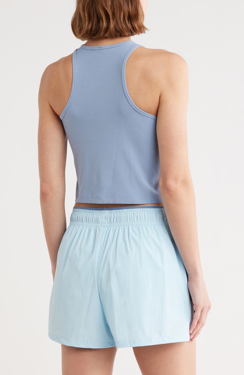 YOGALICIOUS Heavenly Rib Adrienne Henley, Alternate, color, Rain Washed