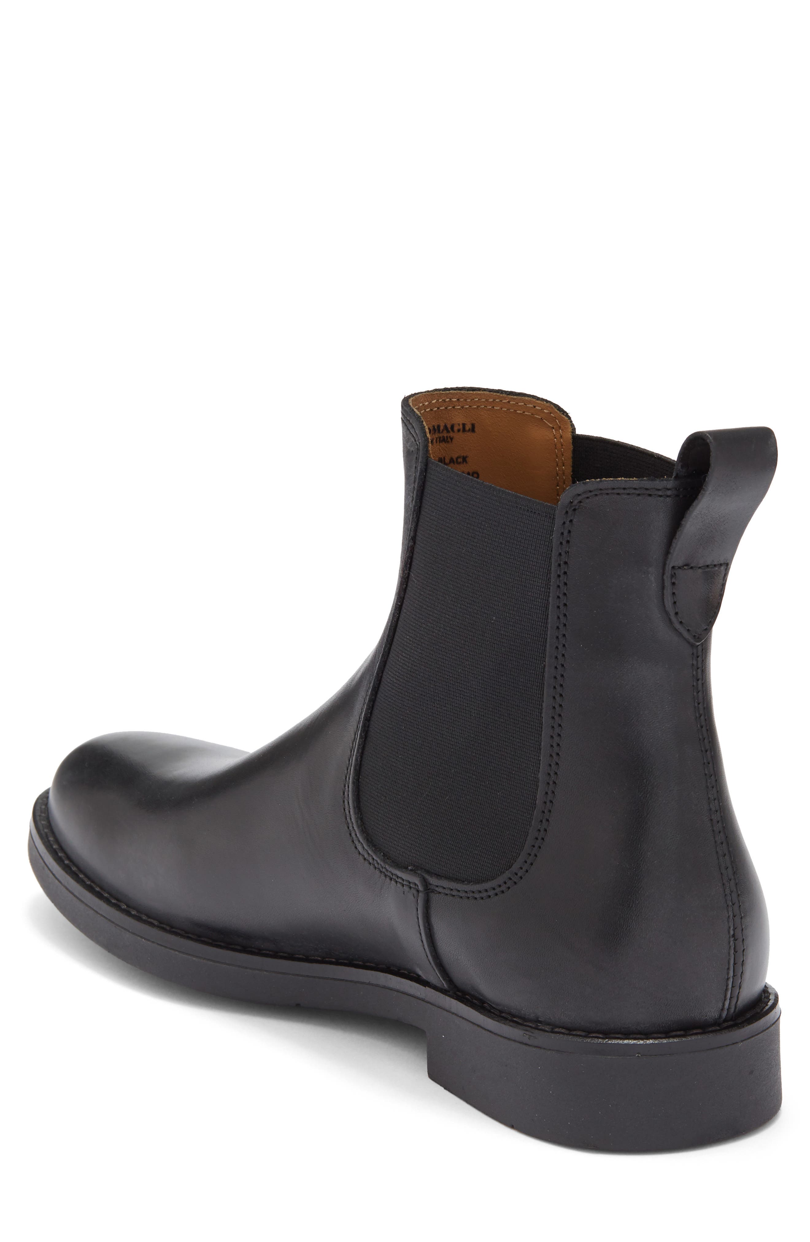 Bruno Magli Maximo Chelsea Boot, Alternate, color, Black