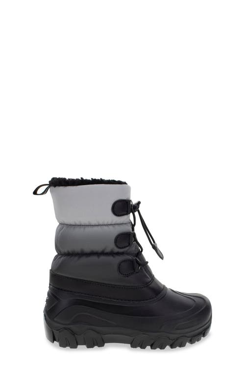 Western Chief Kids' Arcterra Waterproof Faux Fur Lined Boot In Gray
