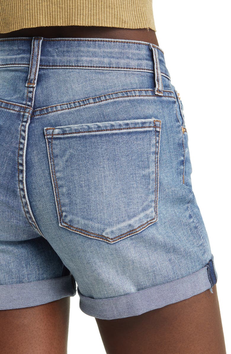 STS Blue Molly High Waist Double Roll Cuff Shorts, Alternate, color, 