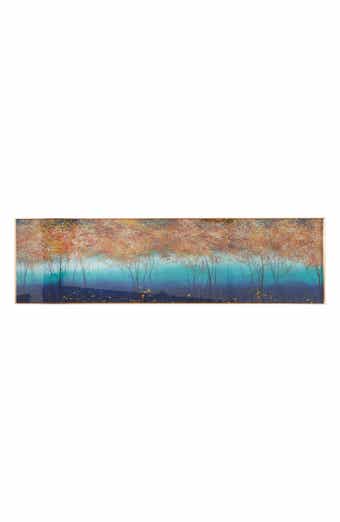 Blue Trees Framed Wall Art