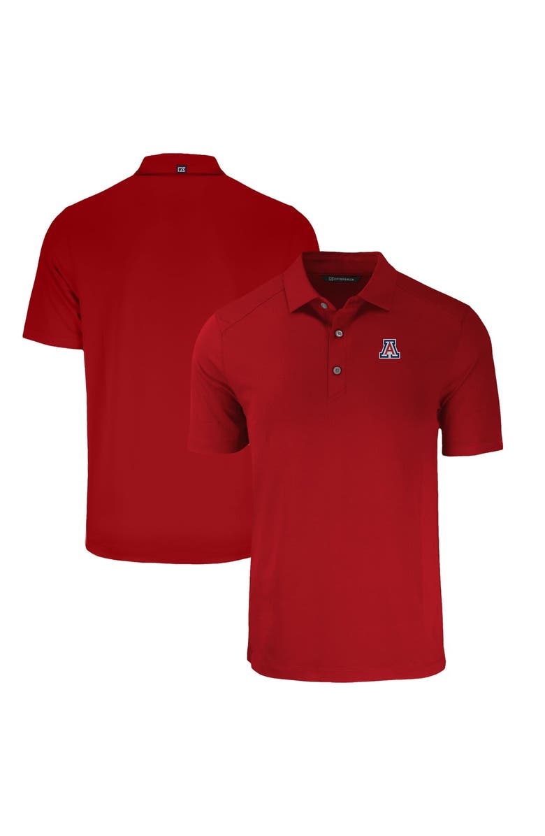 Cutter & Buck Men's Cutter & Buck Red Arizona Wildcats Big & Tall Forge Eco Stretch Recycled Polo, Main, color, 