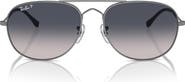 Ray-Ban Bain Bridge 57mm Gradient Polarized Aviator Sunglasses