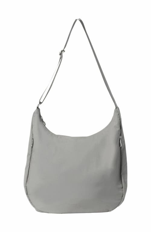 baggallini Swift Hobo Crossbody in B-Lite Silver Sand at Nordstrom