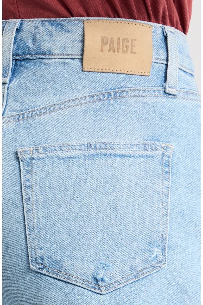 Dani High Waist Distressed Denim Shorts, Alternate, color, REAL GONE DISTRESSED