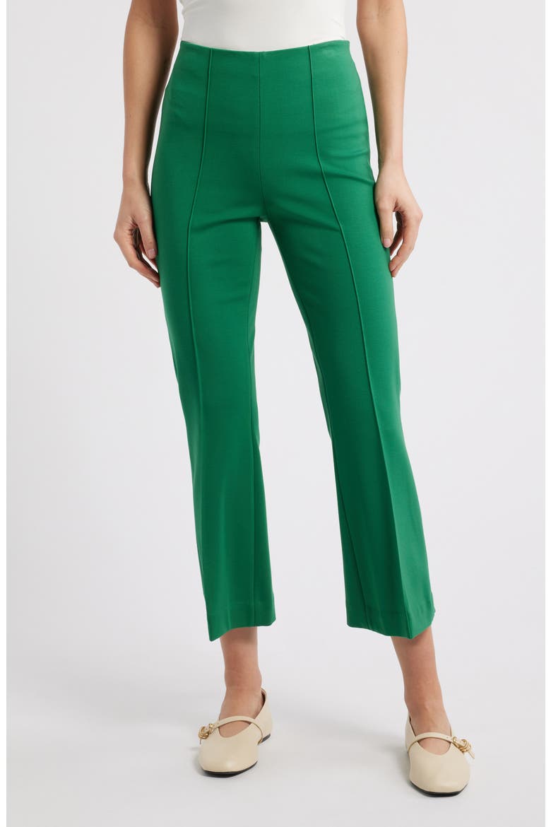 Irina Kick Flare Pants, Main, color, DEEPGREEN