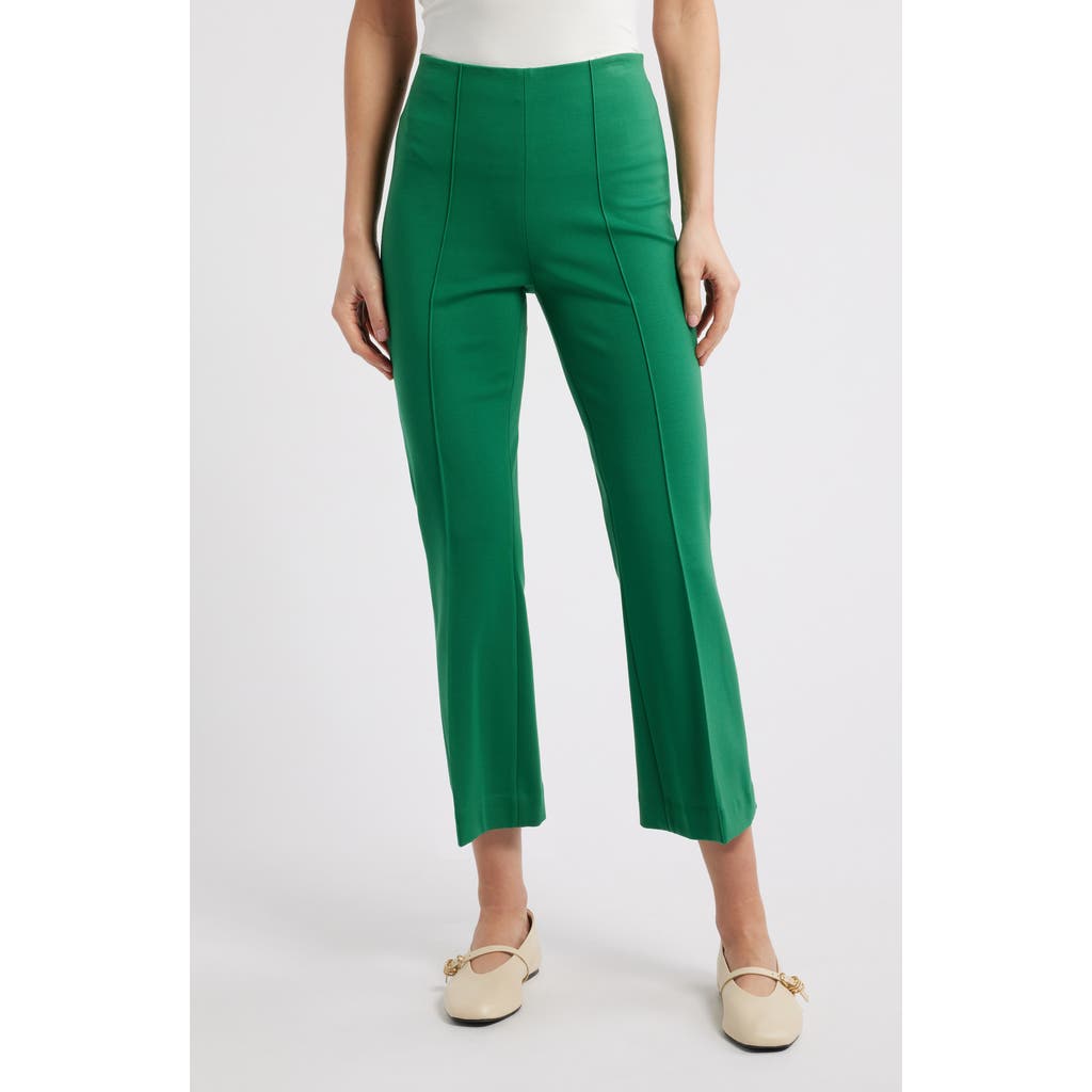 Rag & Bone Irina Kick-flare Pants In Deepgreen