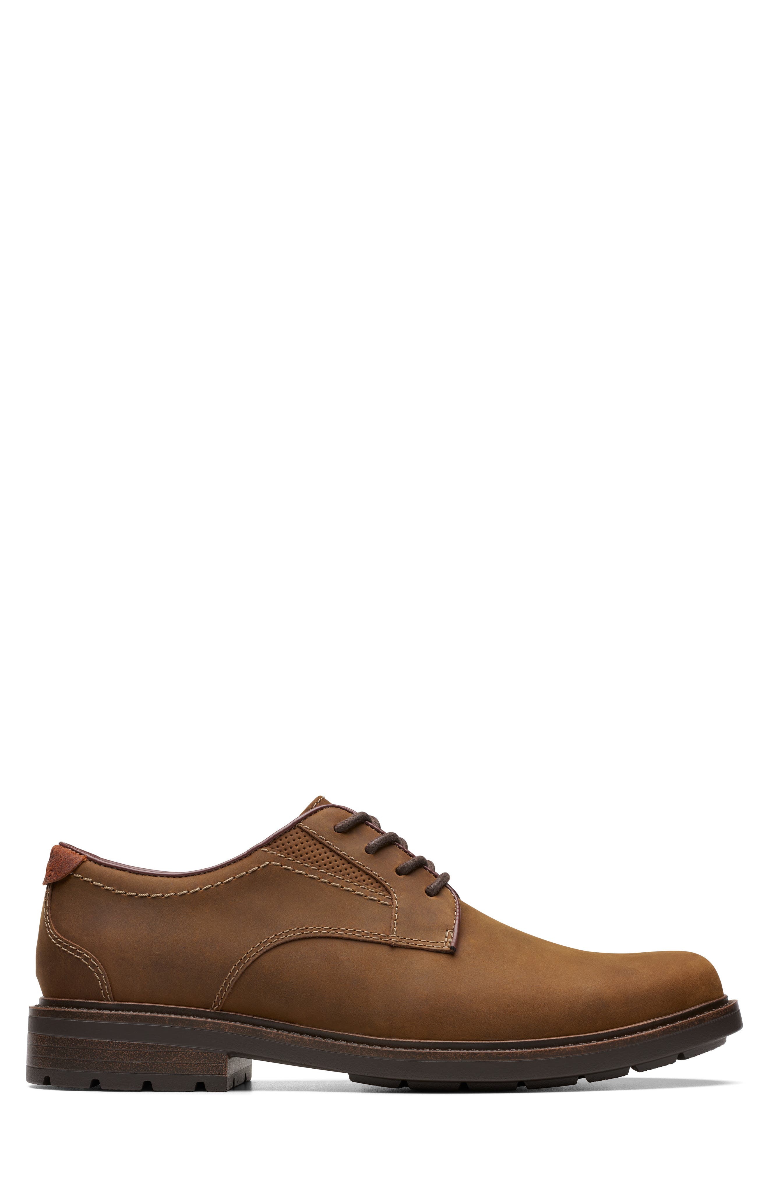 Clarks<sup>®</sup> Derby Sneaker, Alternate, color, Beeswax Leather
