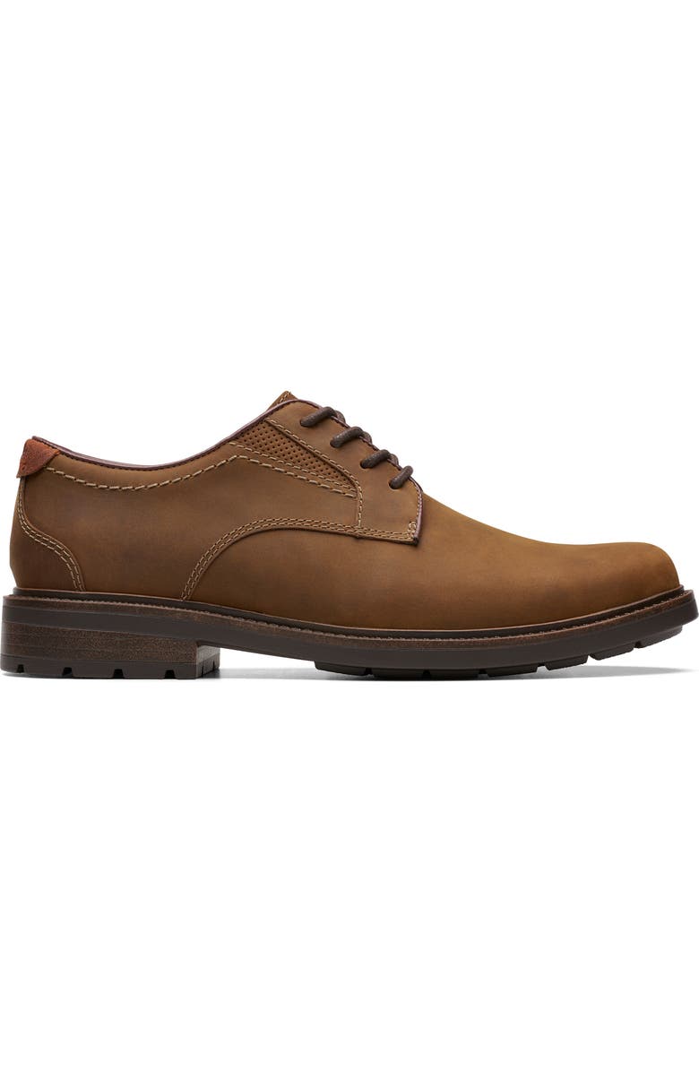 Clarks<sup>®</sup> Derby Sneaker, Alternate, color, Beeswax Leather