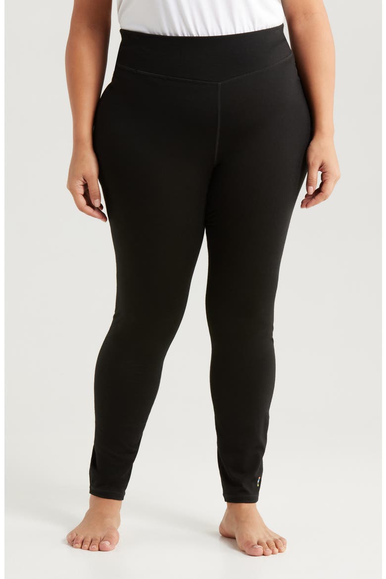 Merino Base Layer Leggings, Main, color, BLACK