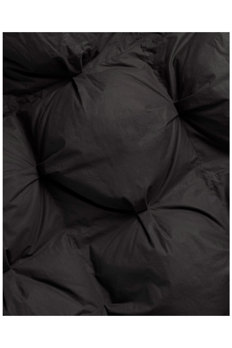 Organic Cotton Puff Comforter, Alternate, color, ONYX
