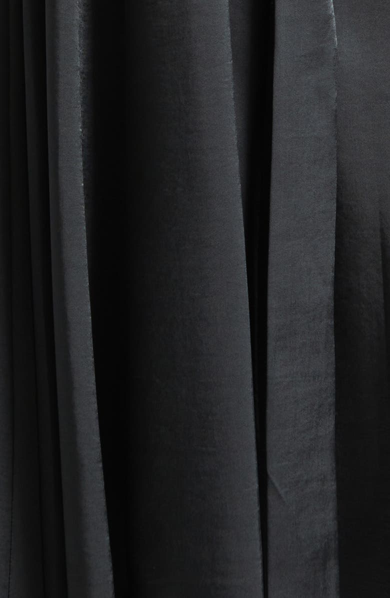 3.1 Phillip Lim Lace Detail Satin Dress, Alternate, color, Slate