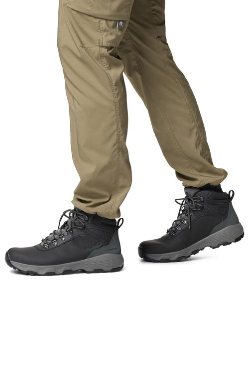 Columbia Newton Wander™ Ltr Waterproof Hiking Boot In Black/grill