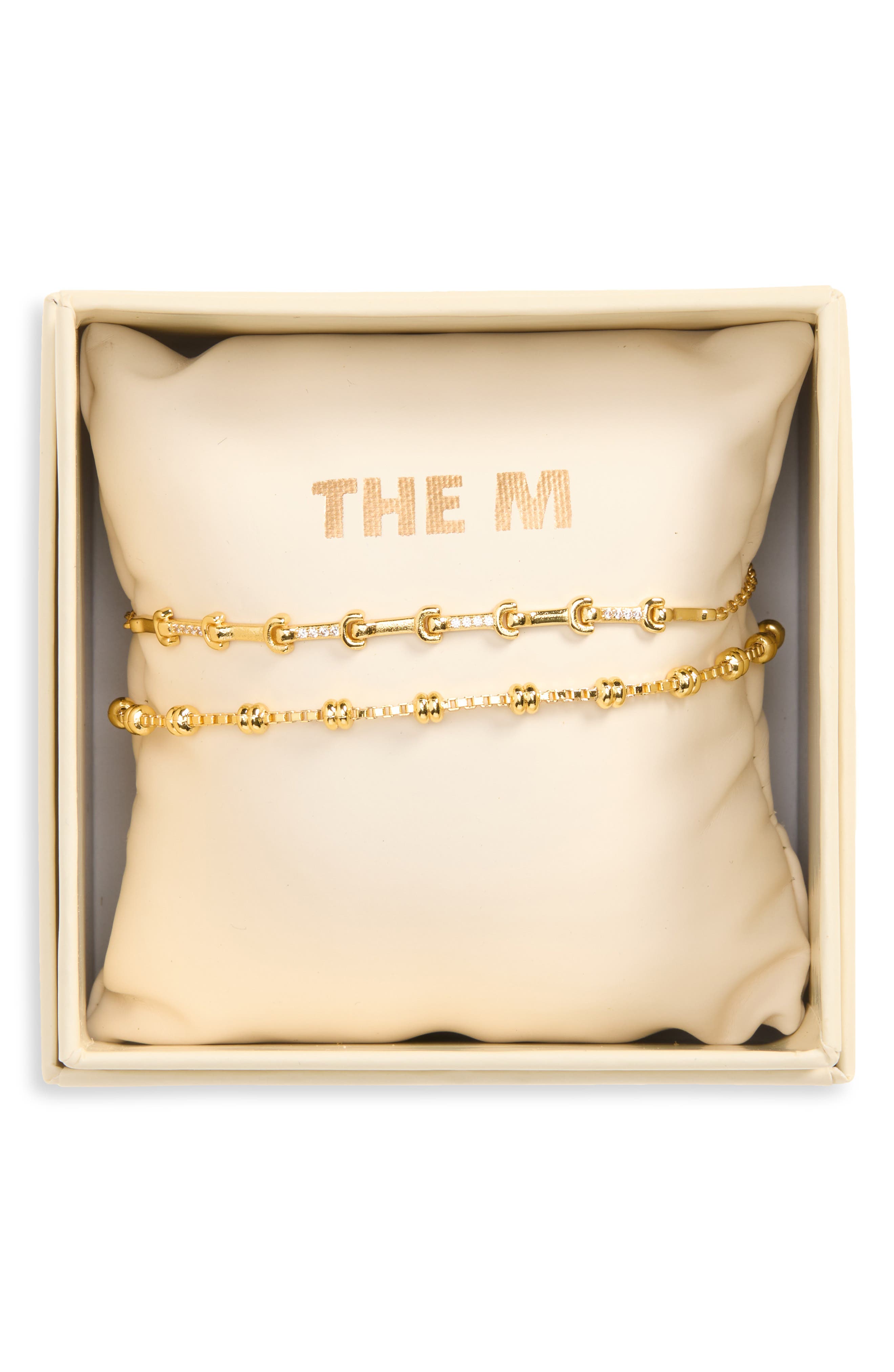 Delicate Bar Bracelet Set