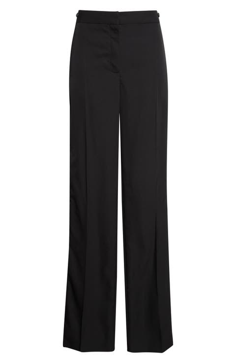 Slim Fit Wool Tuxedo Pants