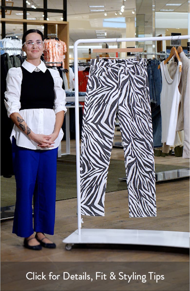 Icon High Waist Straight Leg Jeans, sales video thumbnail