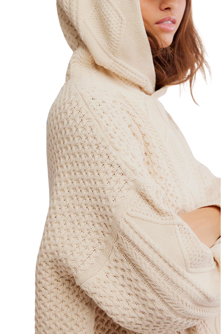 Explorer Hooded Sweater, Alternate, color, MACADAMIA