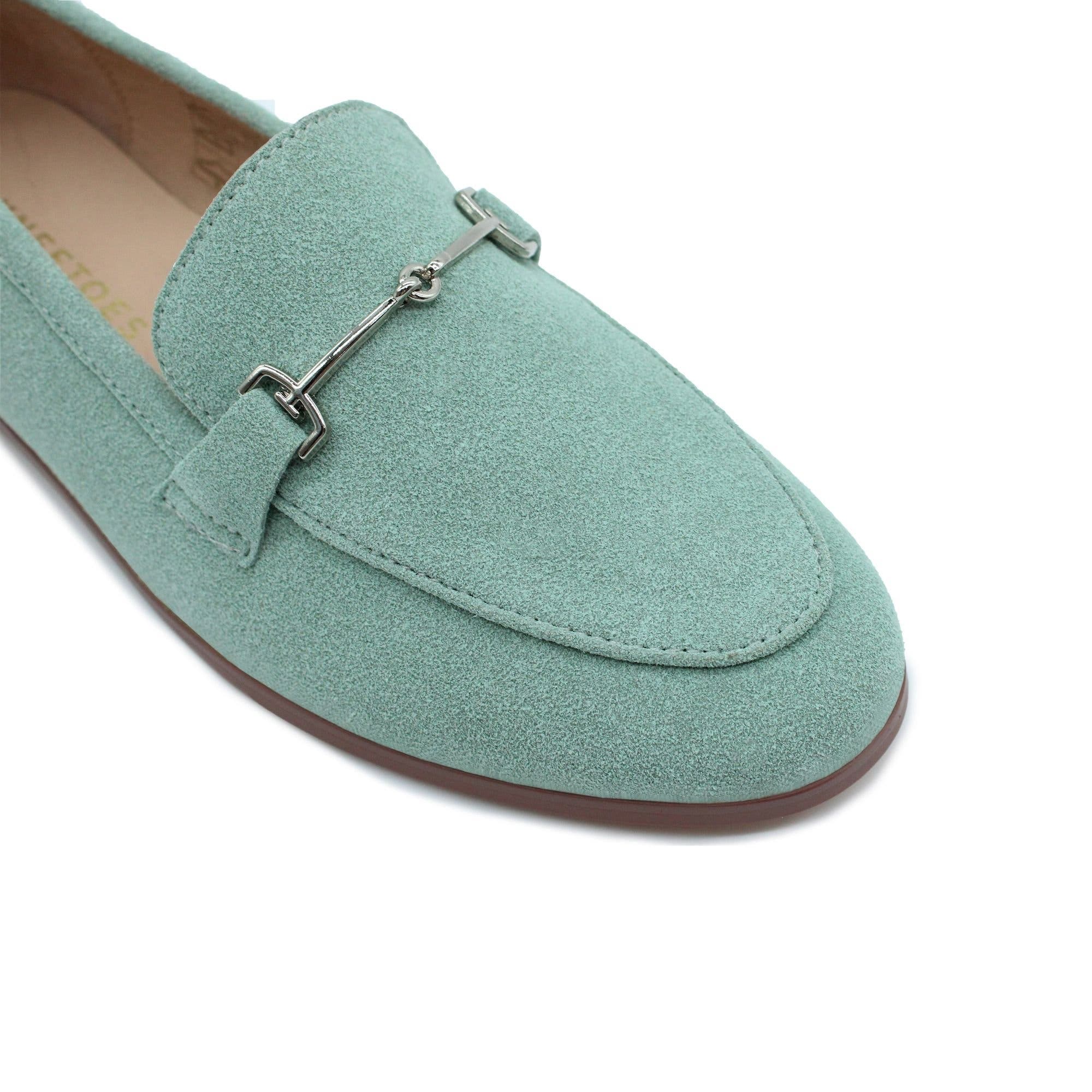 Emberly Loafer, Alternate, color, Green