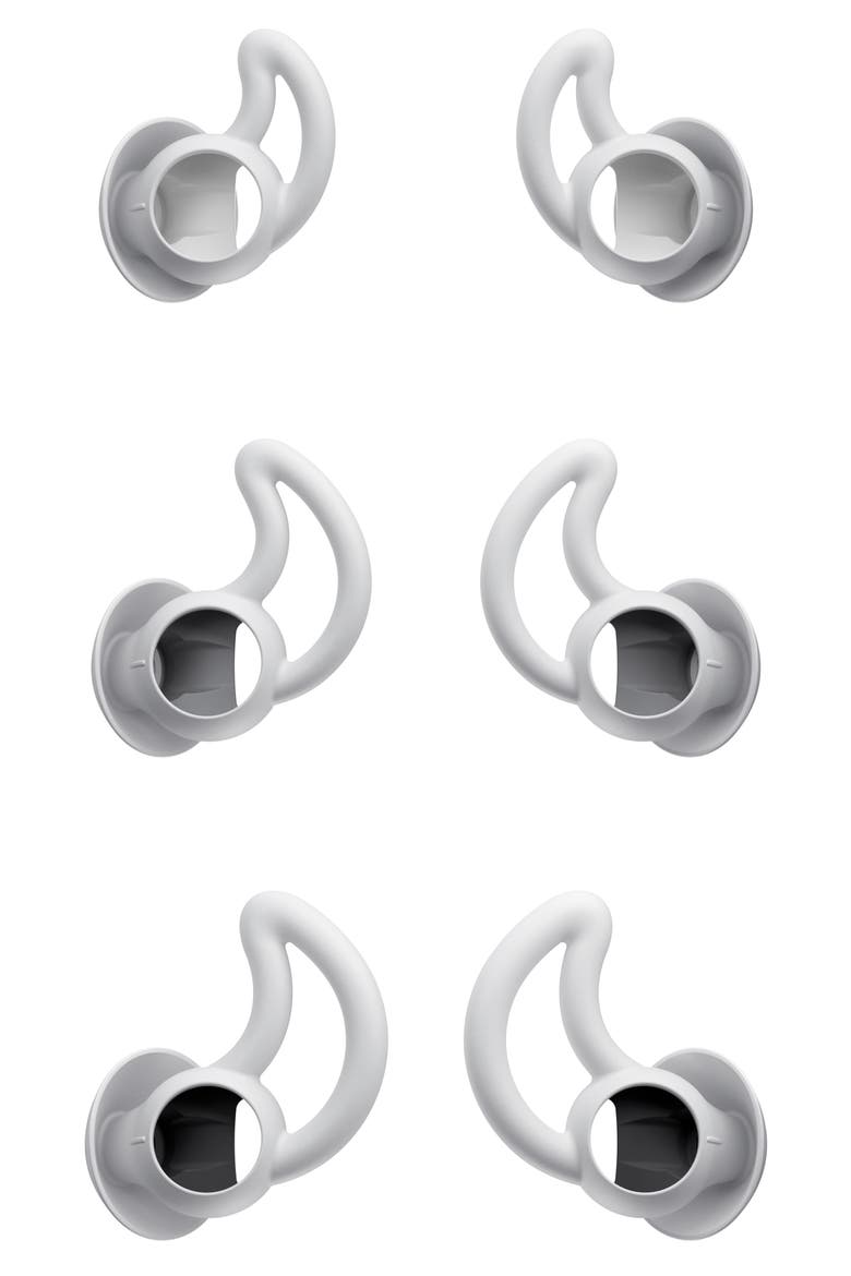 Noise Masking Sleepbuds Earbuds, Alternate, color, WHITE AND SILVER