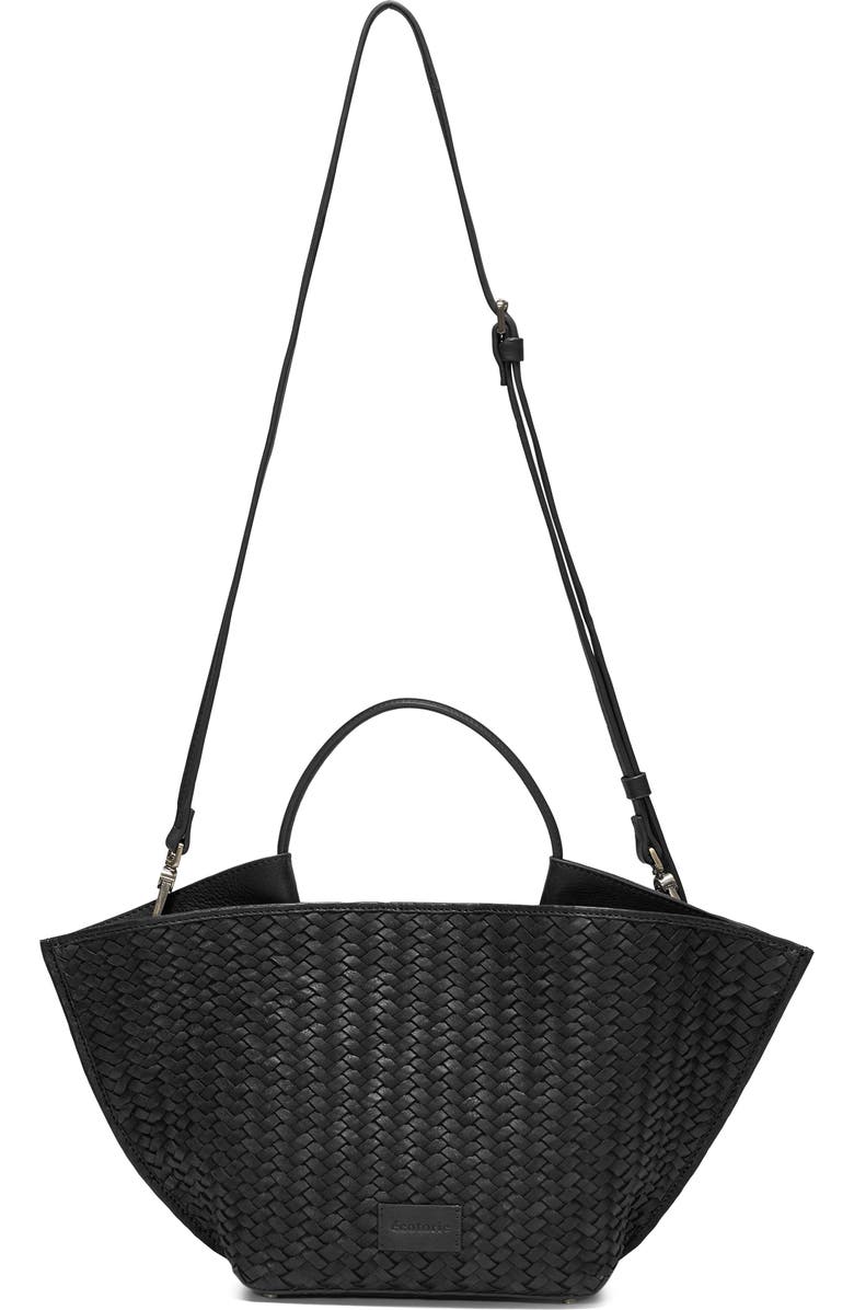 Ecotorie Austin Large Crossbody Tote, Main, color, Black