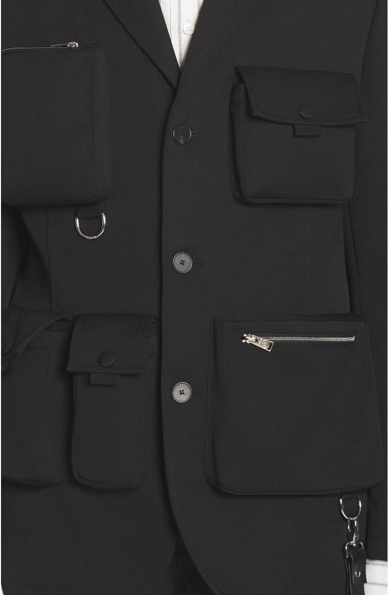 Lanvin UTILITY STYLE JACKET, Alternate, color, 