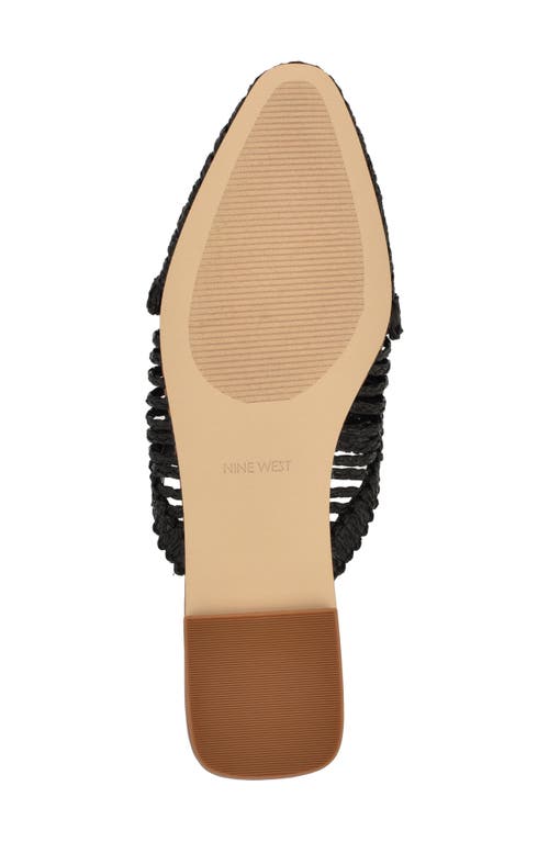 Nine West Campton Mule In Black