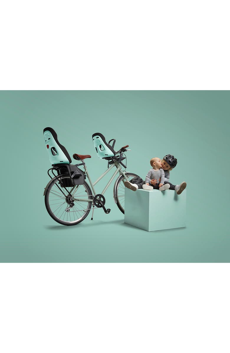 Thule Yepp Nexxt 2 Maxi Rack Mount Child Bike Seat, Alternate, color, Deep Teal/ Mint Leaf