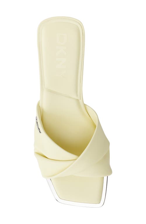 Dkny Jolaine Twist Sandal In Chamomile