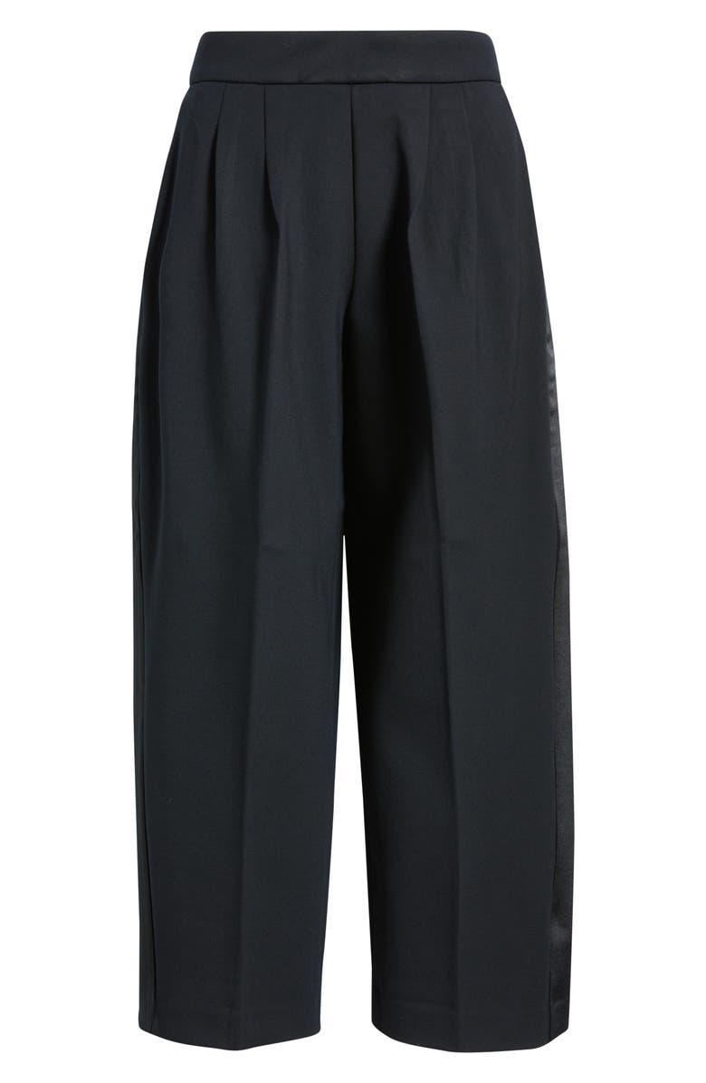 SPANX<sup>®</sup> Ponte Knit Pleated Tuxedo Pants, Alternate, color, Classic Black
