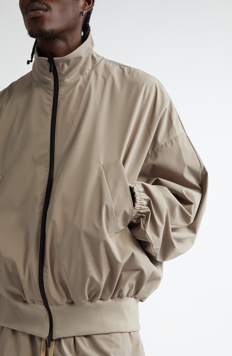 Fear of God Vented Stand Collar Track Jacket, Alternate, color, Deer