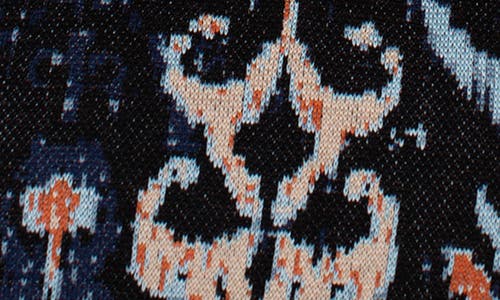 Liverpool Los Angeles Ikat Jacquard Crewneck Sweater