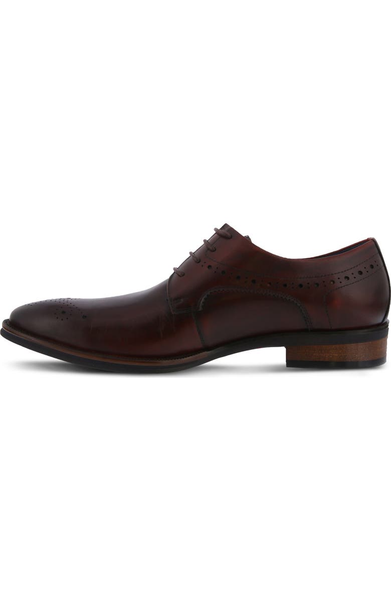 Spring Step Charlie Leather Derby, Alternate, color, Cabernet