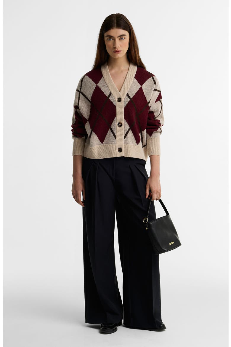 Harleigh Argyle Cardigan, Alternate, color, MULTI