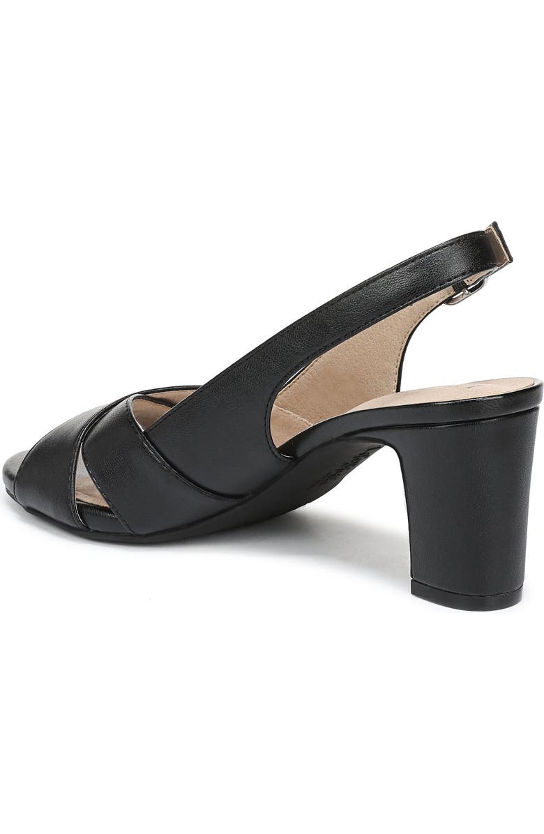 LifeStride Freesia Slingback Sandal, Alternate, color, Black