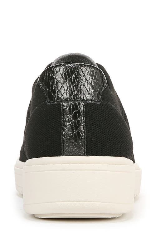 Bzees Vip Open Knit Sneaker In Black