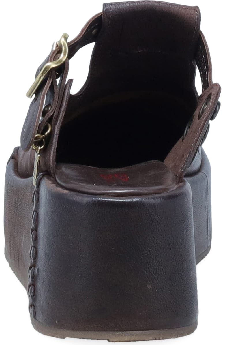 A.S.98 Monroe Platform Clog, Alternate, color, Brown