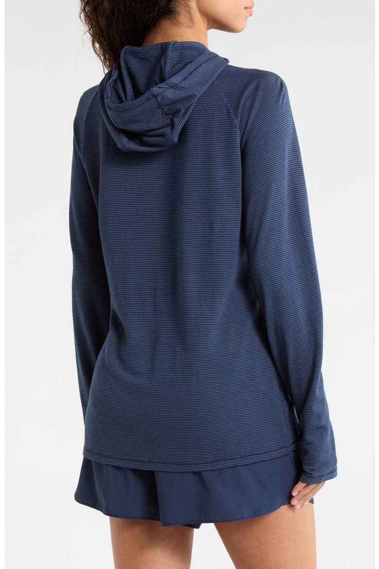 Active Mesh Hoodie, Alternate, color, NIGHTFALL DEEP NAVY