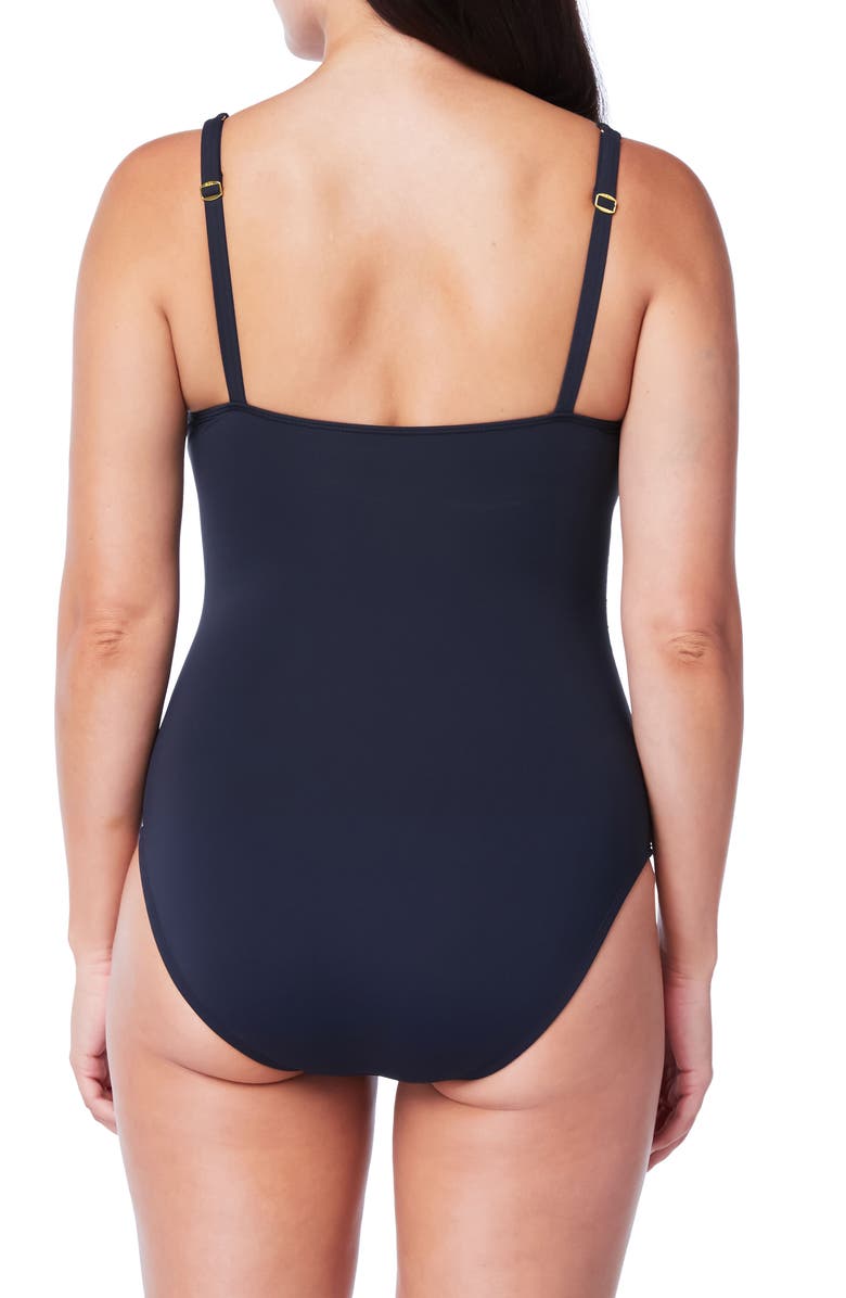 BLEU by Rod Beattie Kore One-Piece Swimsuit, Alternate, color, Black