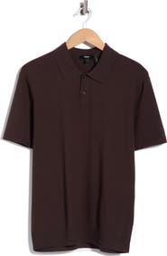 Theory Light Bilen Short Sleeve Sweater Polo