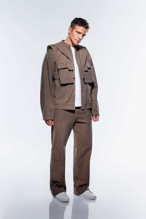 Hardy Hooded Denim Jacket