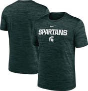 Nike Men's Nike Green Michigan State Spartans 2025 Sideline Velocity Performance T-Shirt