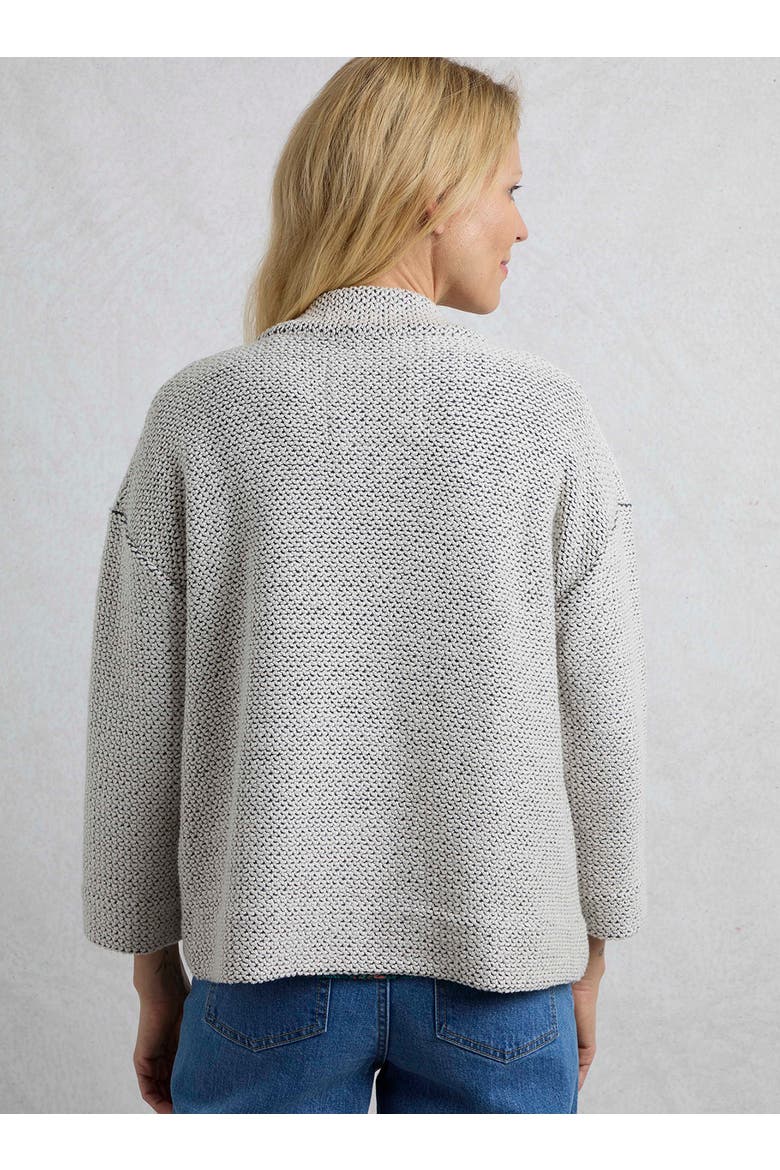 Cropped Cardigan, Alternate, color, Ecru