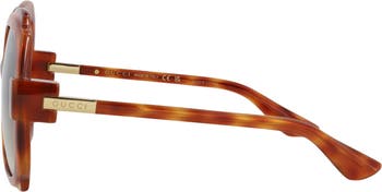 57mm Butterfly Sunglasses