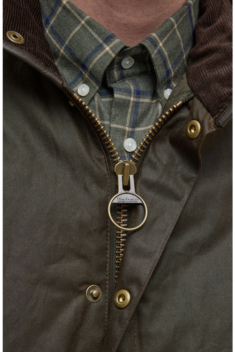 Prestbury Waxed Cotton Jacket, Alternate, color, ARCHIVE OLIVE