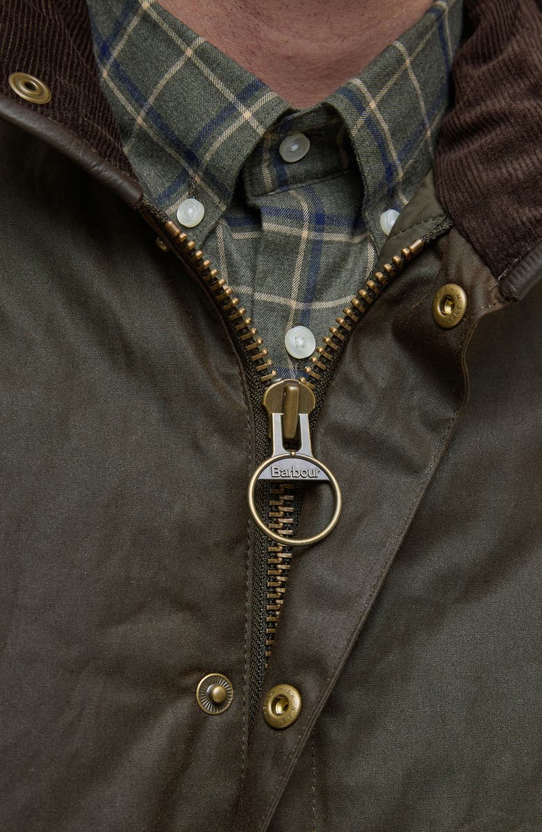 Barbour Prestbury Waxed Cotton Jacket, Alternate, color, 