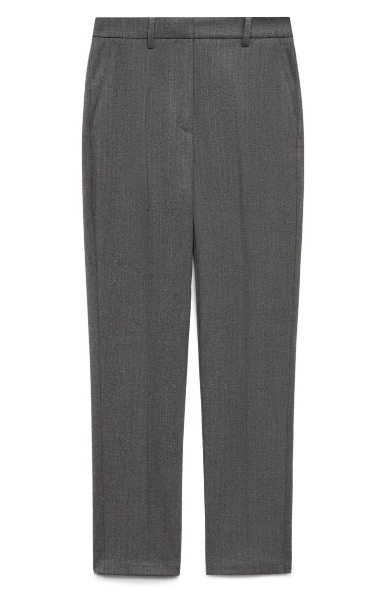 MANGO Flat Front Skinny Pants, Alternate, color,