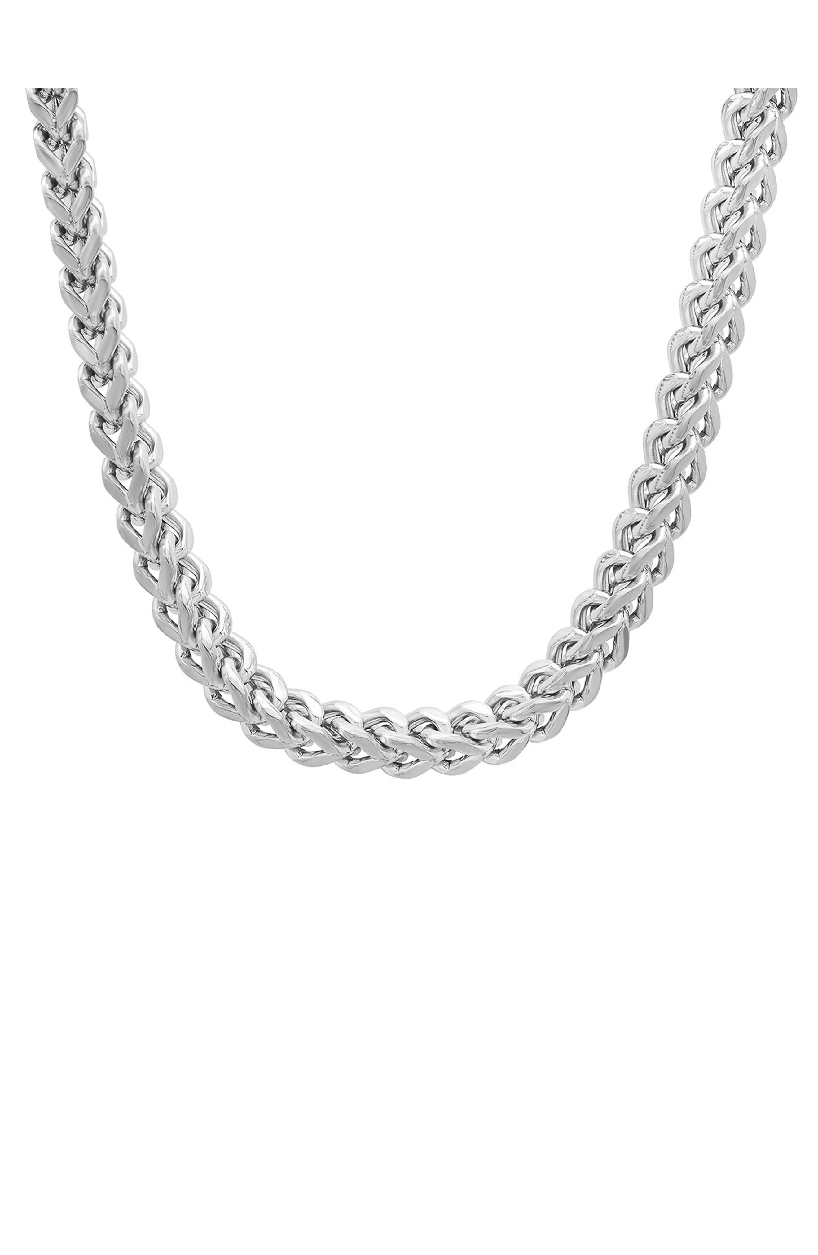 Men's Wheat Chain Necklace